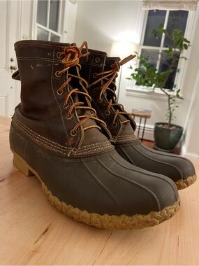 Flannel Lined L.L. Bean Boots